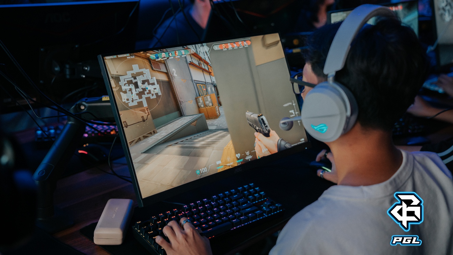 PGL event crowd